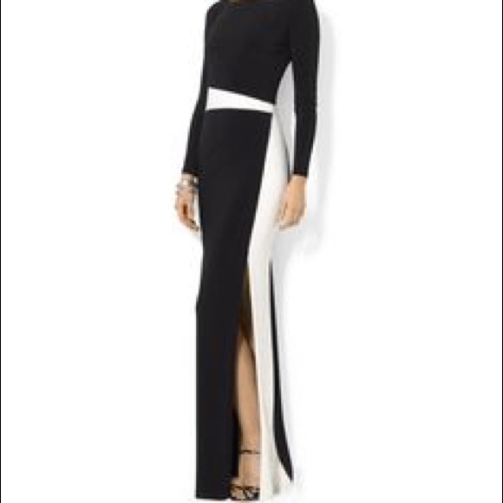 Ralph Lauren Long Sleeve Gown